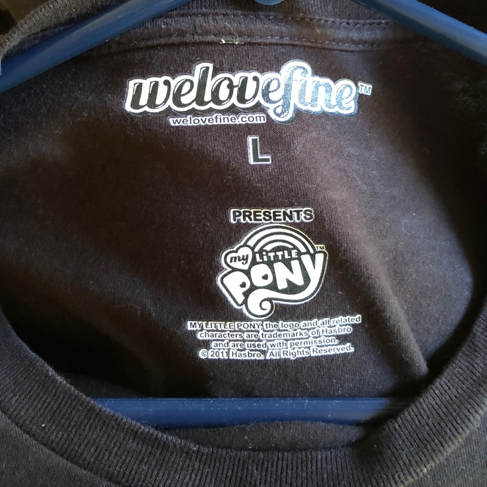 JUNIOR’S WE LOVE FINE MY LITTLE PONY T-SHIRT. - Picture 12 of 13